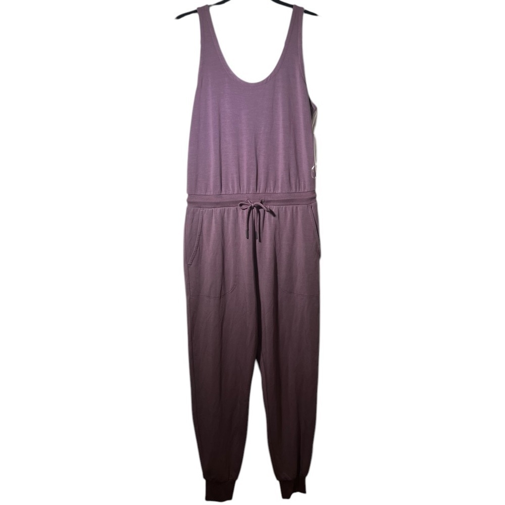 Athleta Purple Balance Jumpsuit NWT Small
